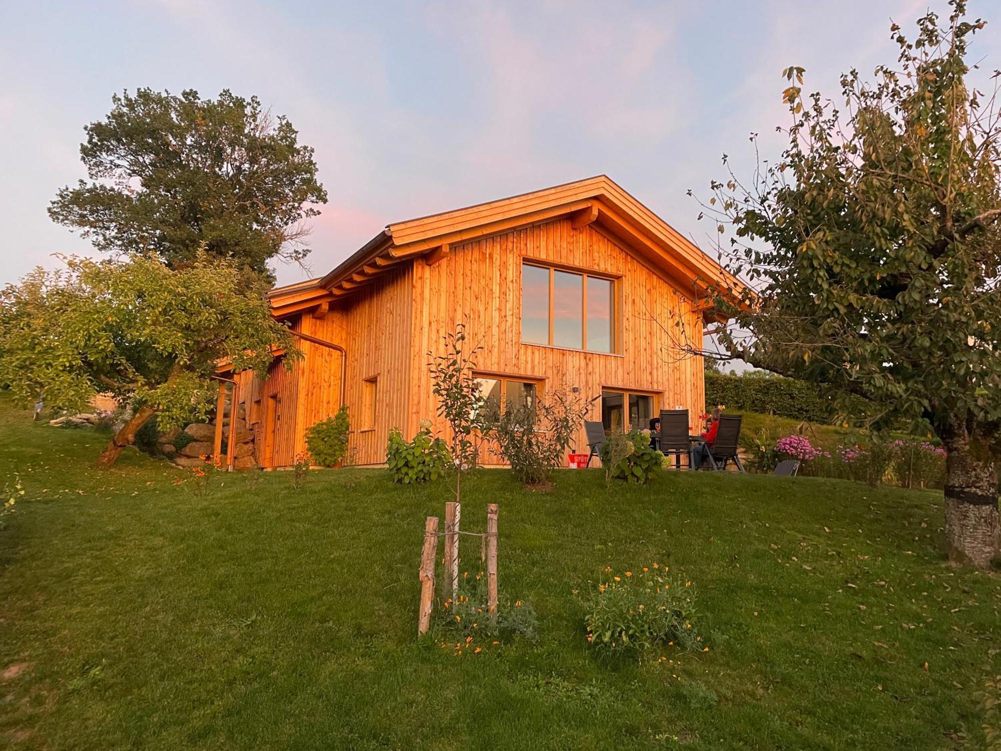 Bayerwald Chalet Kaitersberg Mit Sauna, Sonnenterrasse Und Garten Arnbruck Exterior foto